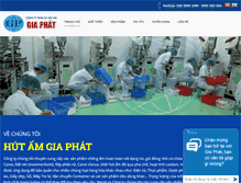 Tablet Screenshot of giaphatcorp.com